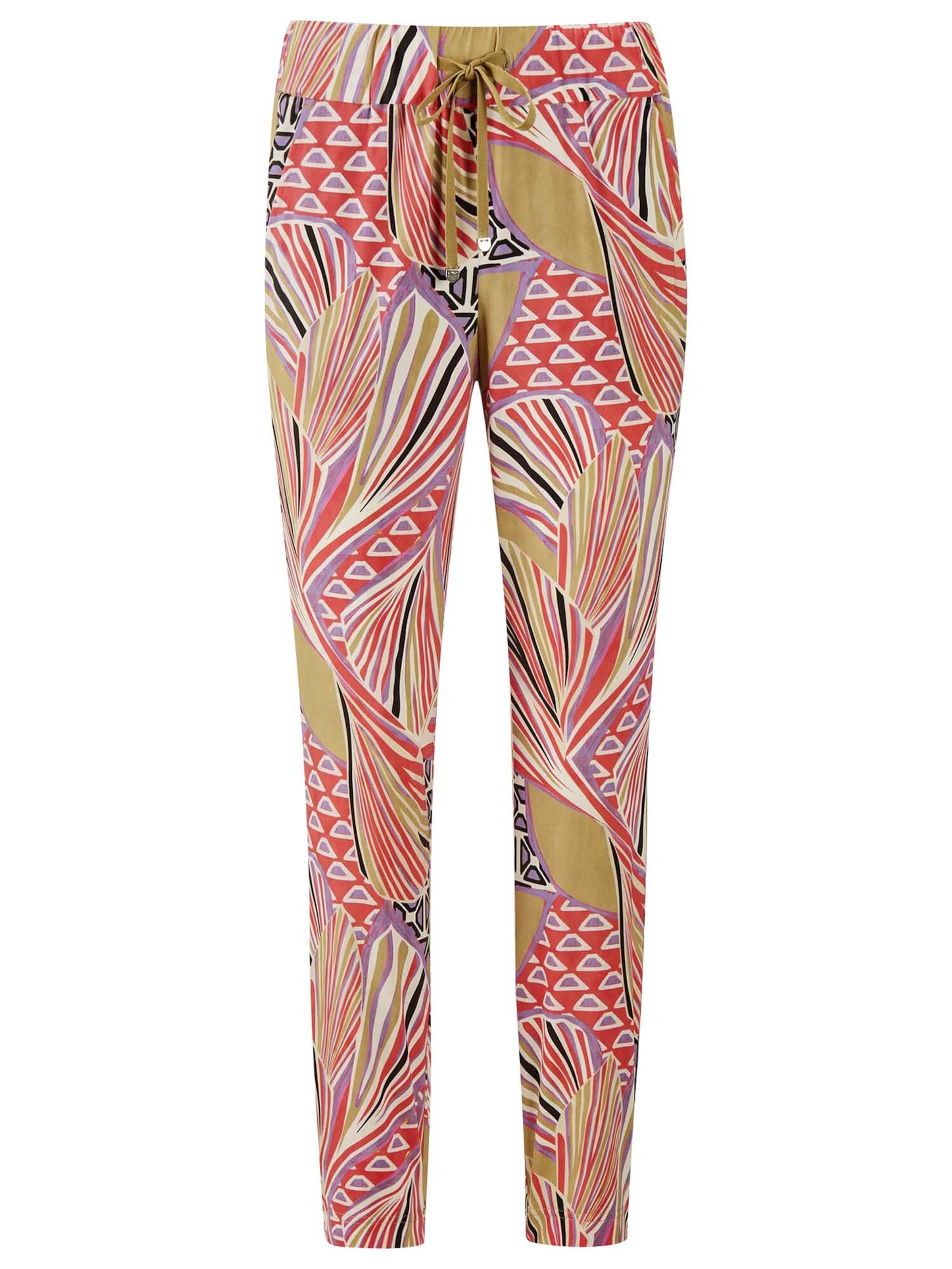 Pantalon MADELEINE en orange : devant