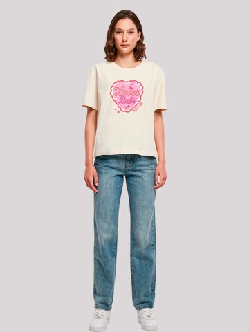 F4NT4STIC Shirt 'Lover Babe Valentinstag' in Beige