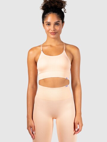 Smilodox Bustier Sport-BH 'Carolyn' in Orange