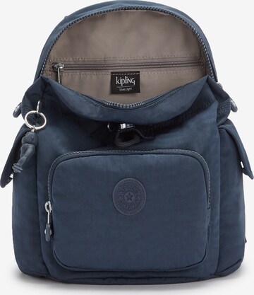 KIPLING Nahrbtnik 'CITY PACK MINI' | modra barva