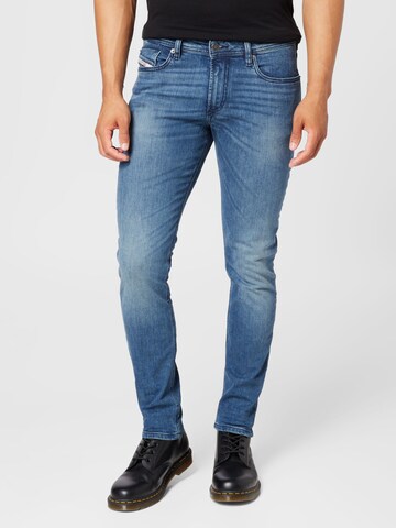 DIESEL Skinny Jeans in Blauw: voorkant