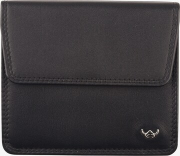 GOLDEN HEAD Wallet 'Polo' in Black: front