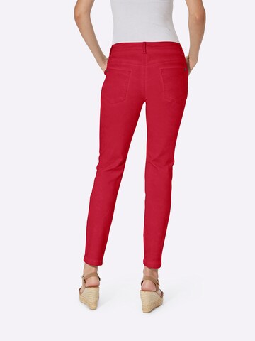 regular Jeans di heine in rosso