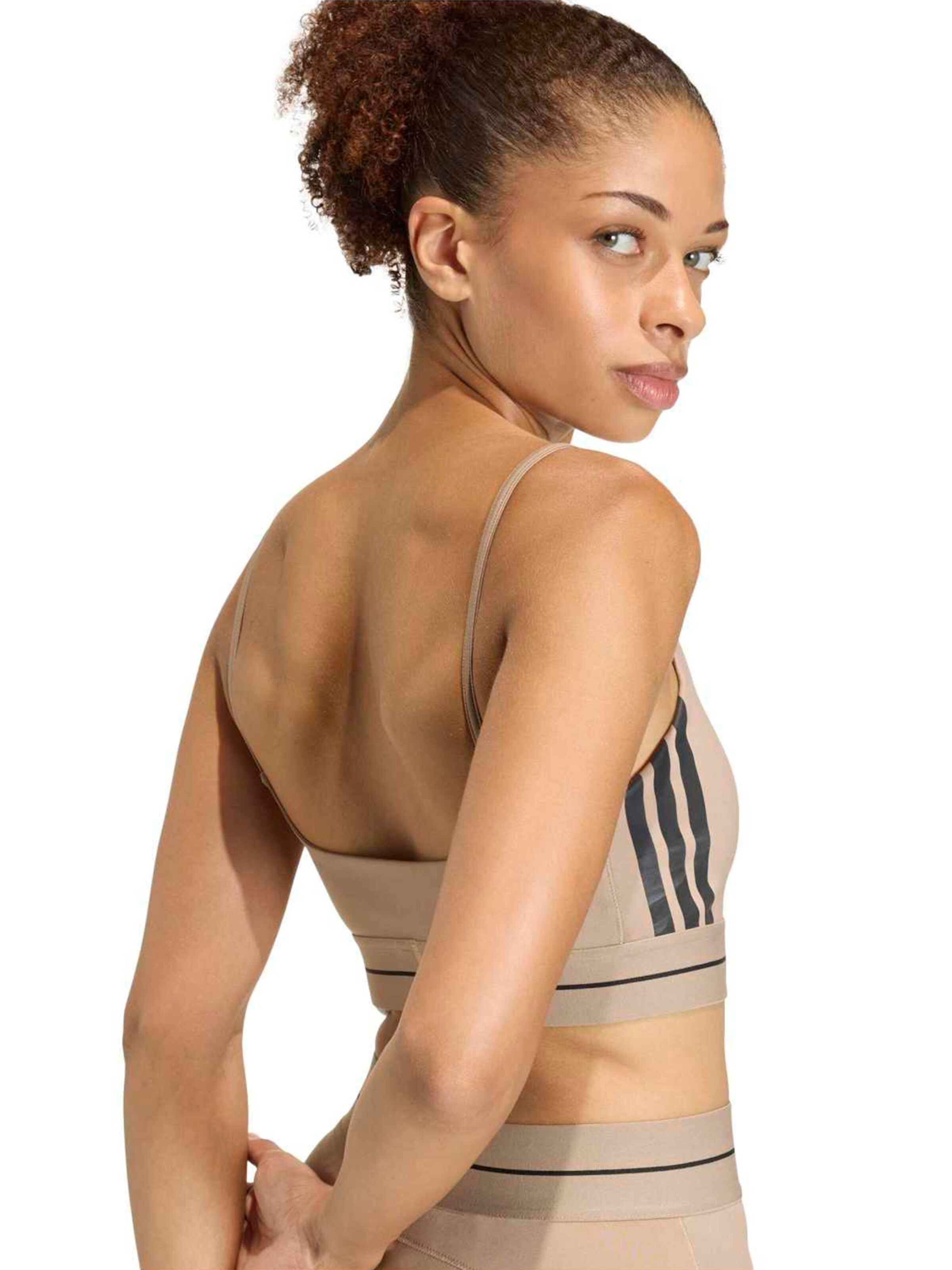 ADIDAS PERFORMANCE Bustier Sport bh 'HYG' in Bruin