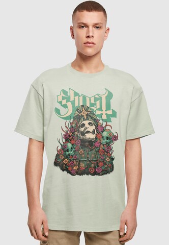 T-Shirt 'Ghost - Bliss' Merchcode en vert : devant