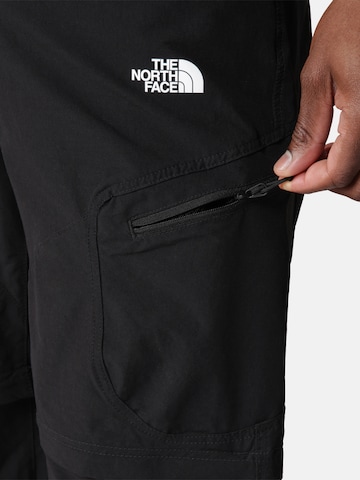 THE NORTH FACE - regular Pantalón de montaña 'Exploration' en negro