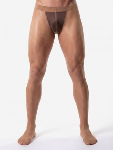Sous-vêtements longs 'Classic 20 Herrenstrumpfhose' GLAMORY en beige : devant