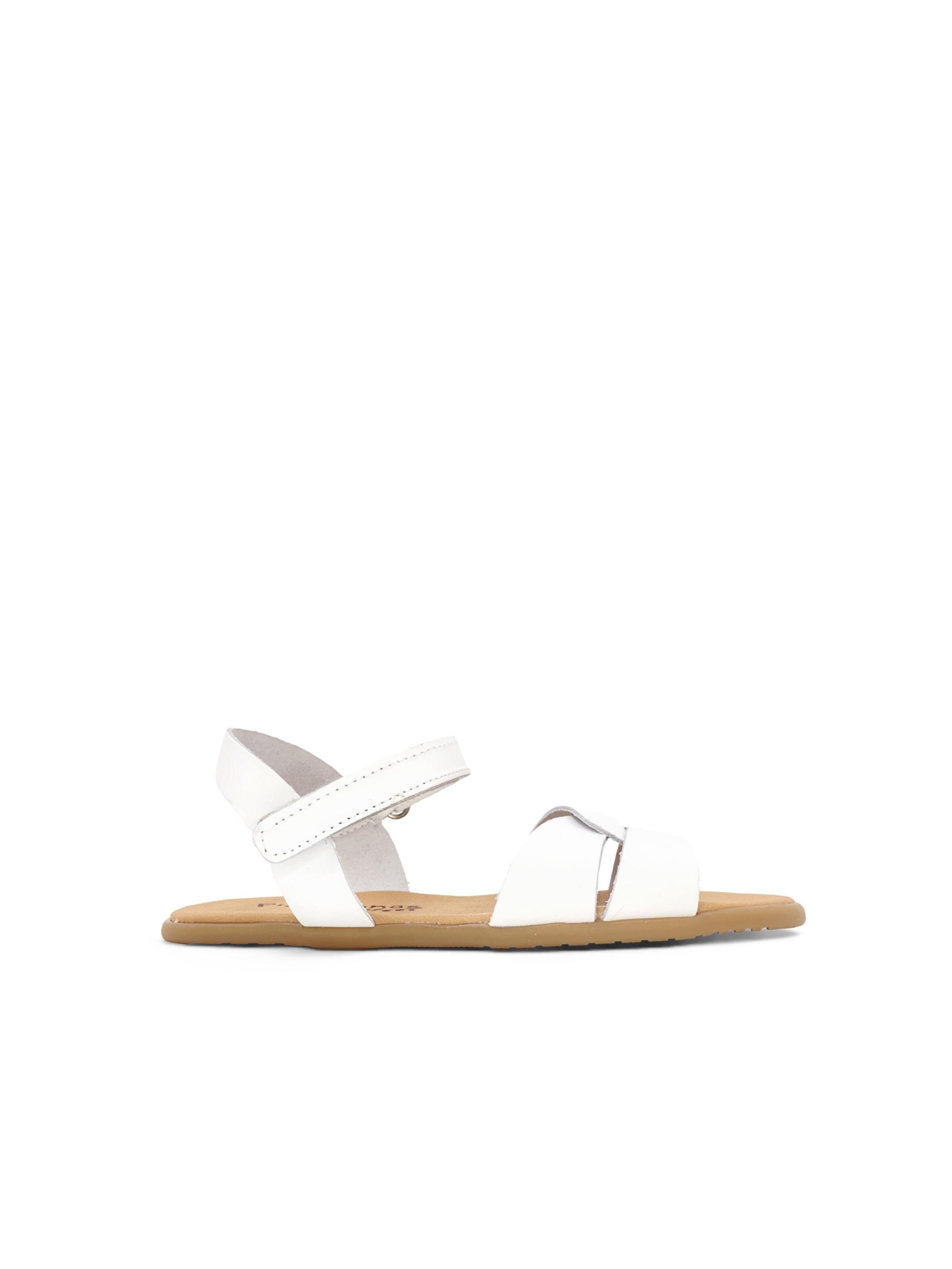 Pisamonas - Sandália em branco