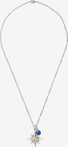 Gemshine Necklace in Silver: front