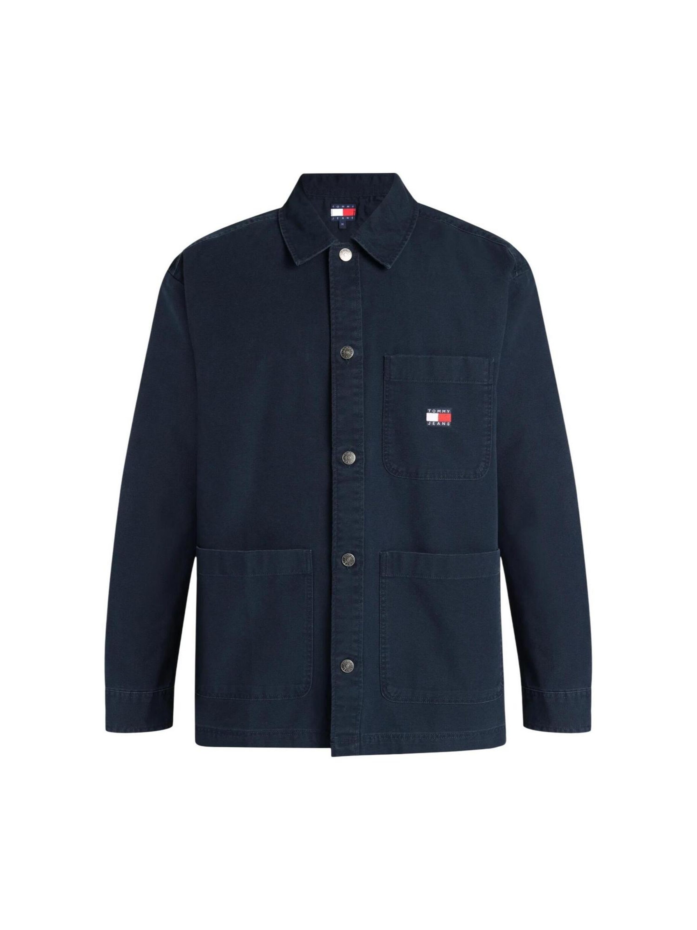 Regular fit Camicia 'DM0DM20236' di Tommy Jeans in blu: frontale