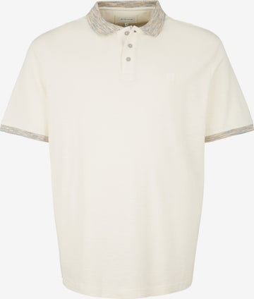 TOM TAILOR Men + Shirt in Beige: front