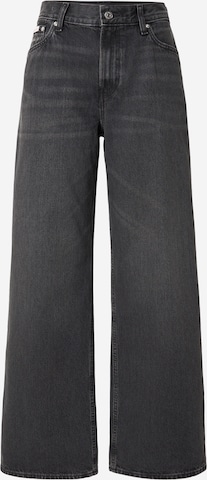 Calvin Klein Jeans Teksapüksid, värv must: eest vaates