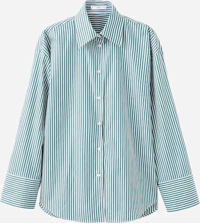 MANGO Bluza 'Rialta' u petrol / bijela, Pregled proizvoda