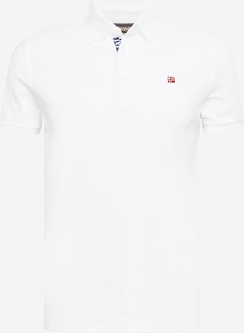 NAPAPIJRI - Camiseta 'EOLANOS' en blanco: frente