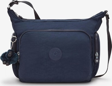 KIPLING - Mala de ombro 'GABB' em azul: frente