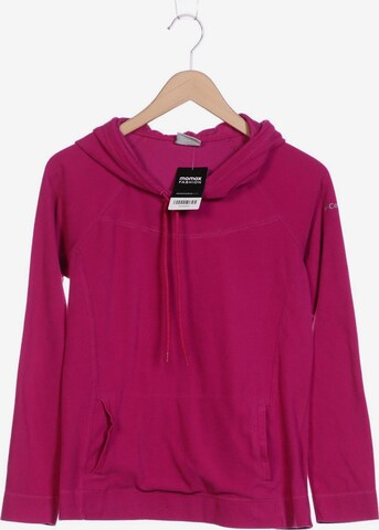 COLUMBIA Sweatshirt & Zip-Up Hoodie in M in Pink: front