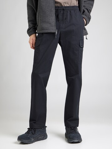 juoda COLUMBIA Standartinis Laisvalaikio kelnės 'Rapid Rivers': priekis