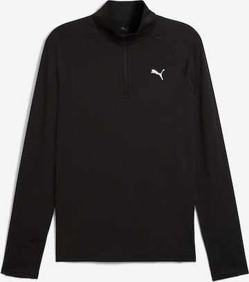 PUMA Toiminnallinen paita 'Velocity Cloudspun' värissä musta: etupuoli