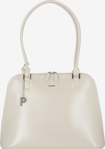 Picard Shoulder Bag in Beige: front