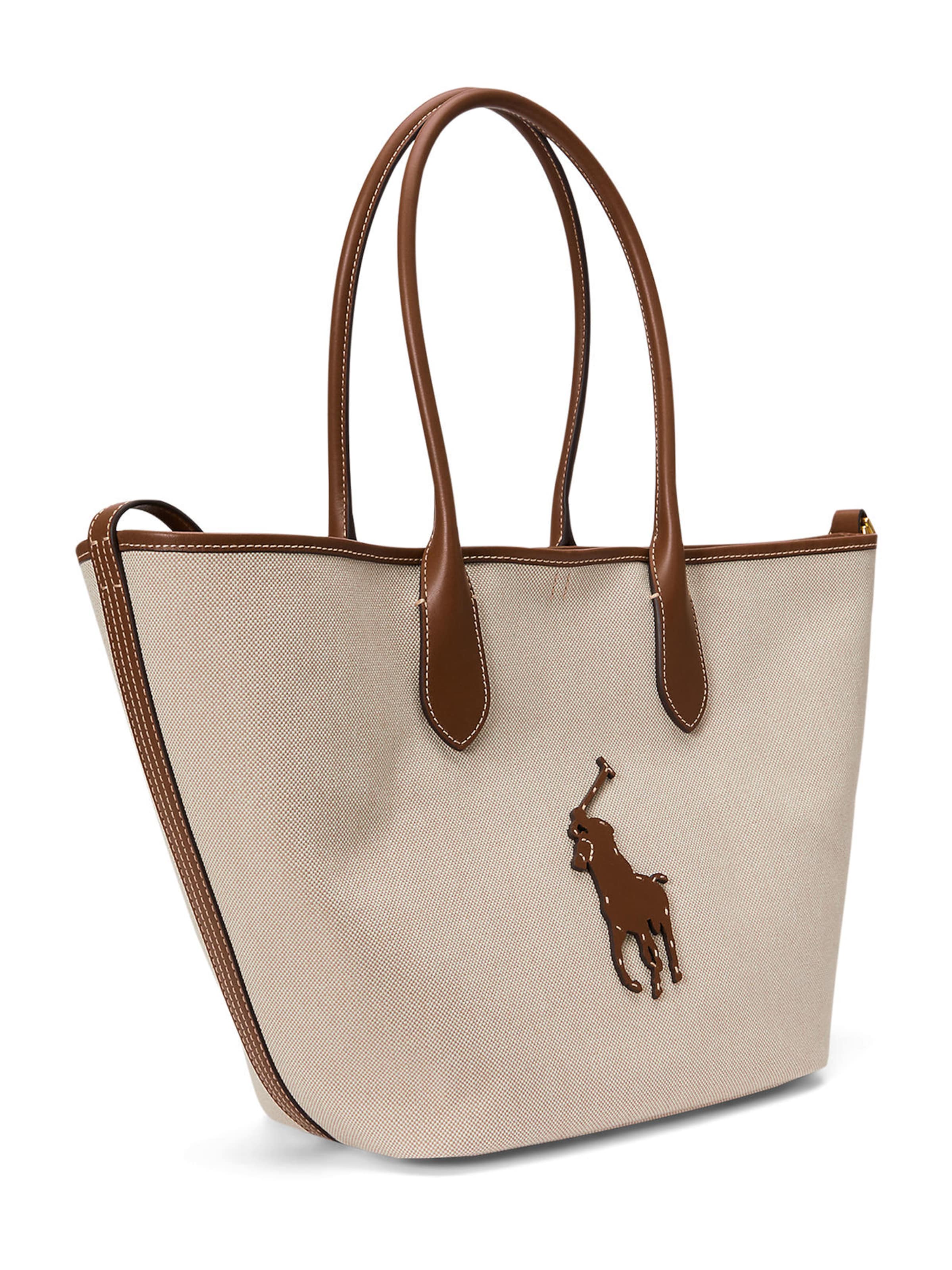 Cabas 'HERITAGE' Polo Ralph Lauren en beige