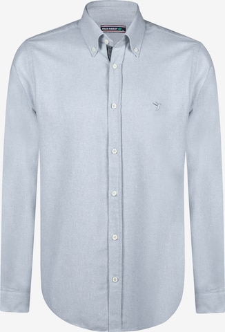 Chemise Felix Hardy en bleu : devant