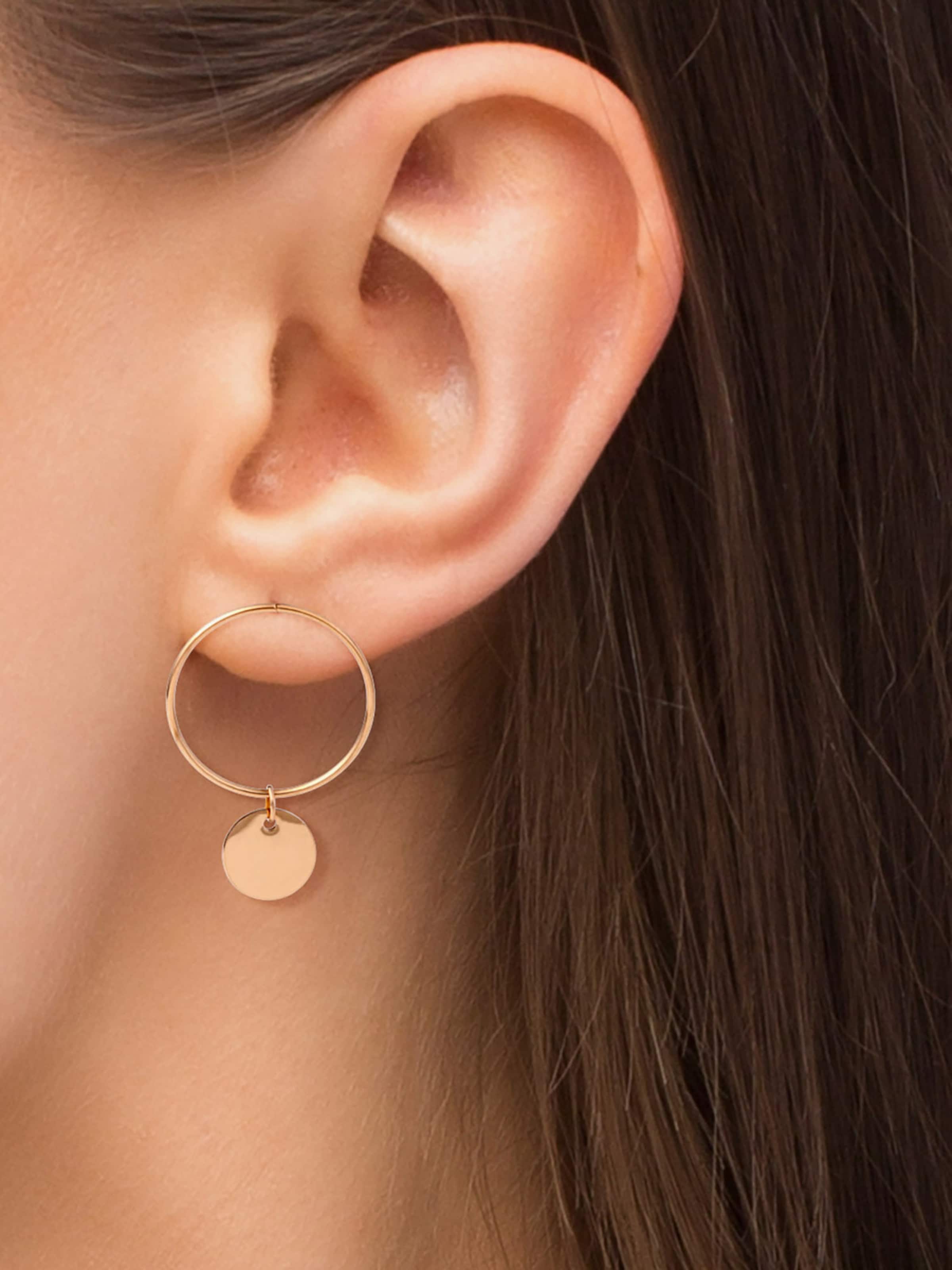 Heideman Ohrschmuck in Gold: Vorderseite