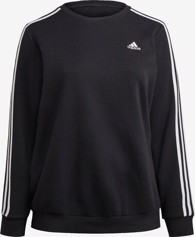 Bluză de molton ADIDAS ORIGINALS pe negru / alb, Vizualizare produs