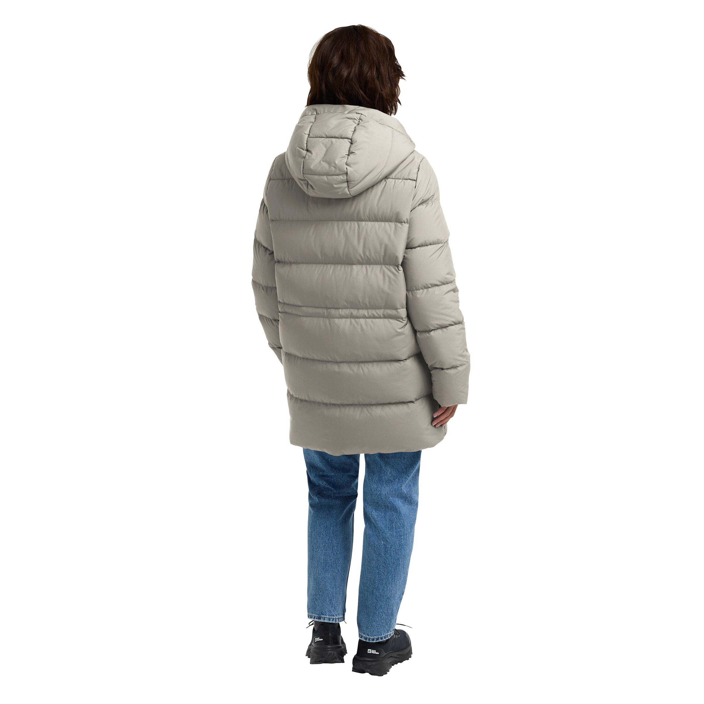 JACK WOLFSKIN Winter Jacket in White