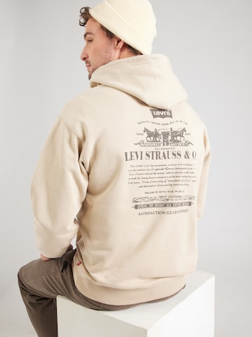 LEVI'S ® Regularny krój Bluzka sportowa w kolorze biały: przód