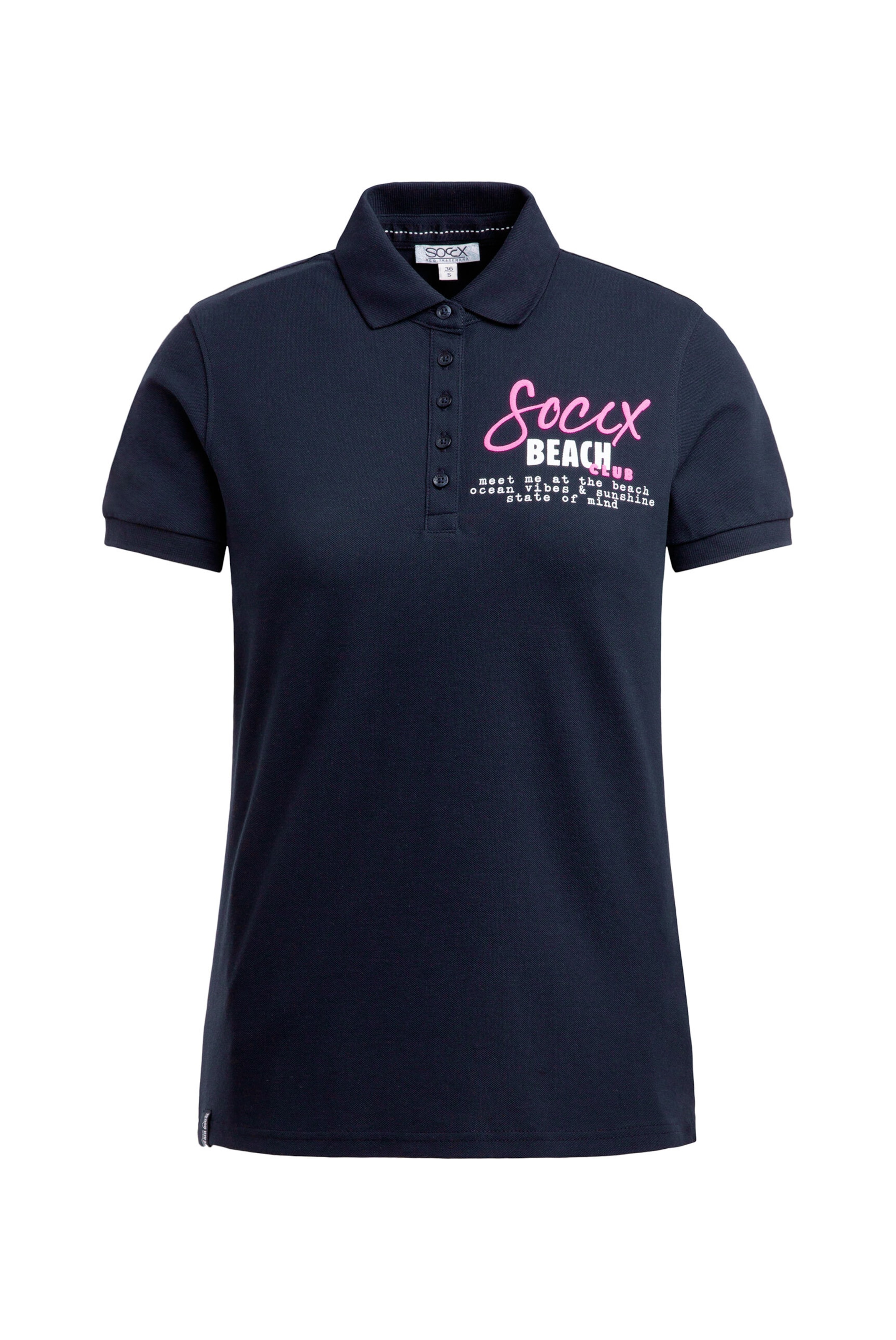 Soccx Shirt in Blau: Vorderseite