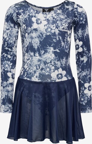 Hummel Sportovní šaty 'FREJA' – modrá: přední strana