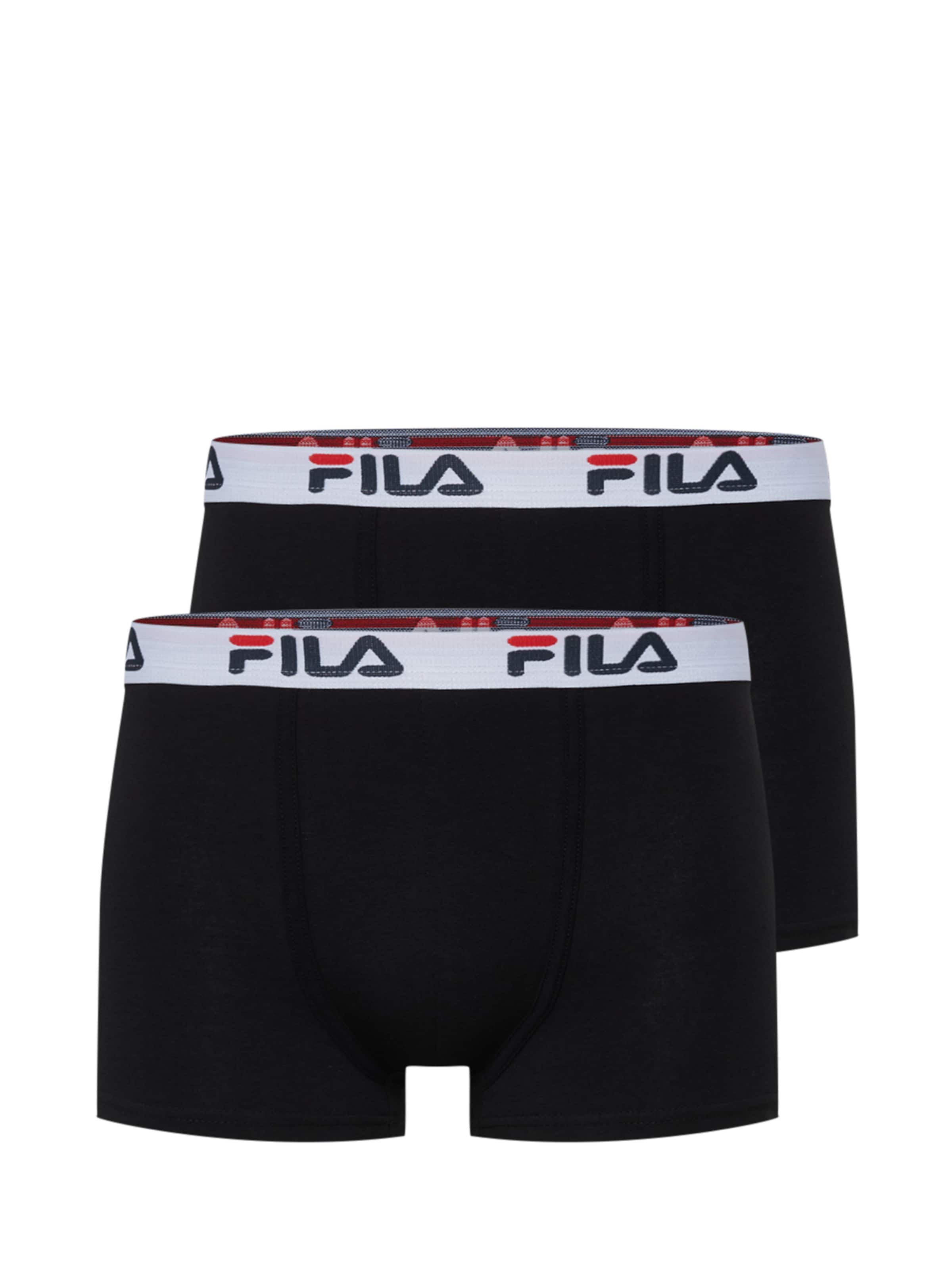 FILA Boxerky – černá: přední strana