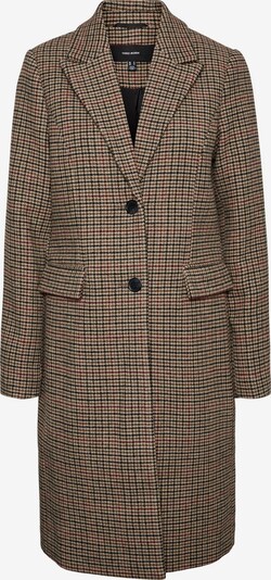 VERO MODA Mantel 'Blast' in braun / hellbraun / rubinrot / schwarz, Produktansicht