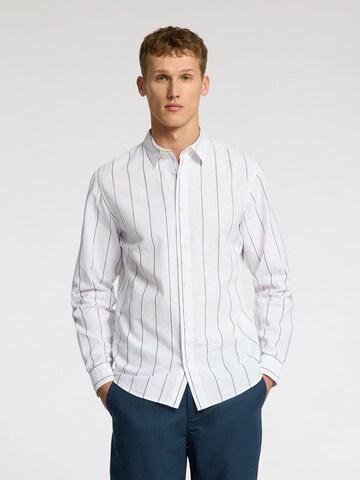 Chemise SELECTED HOMME en blanc : devant