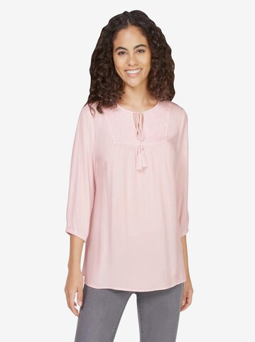 Linea Tesini by heine Blouse in Pink: front