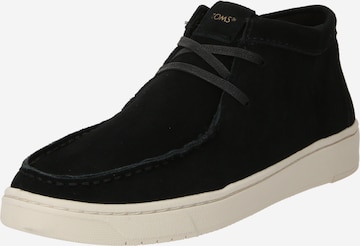 TOMS Chukka boots σε μαύρο: μπροστά