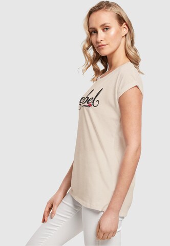 Merchcode T-Shirt in Beige