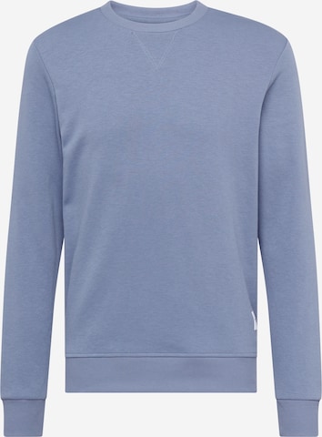 Sweat-shirt JACK & JONES en bleu : devant