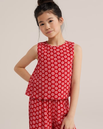 Ensemble WE Fashion en rouge