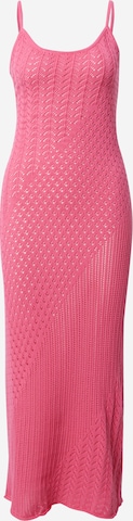 LENI KLUM x ABOUT YOU Knitted dress 'Simona' in Pink: front