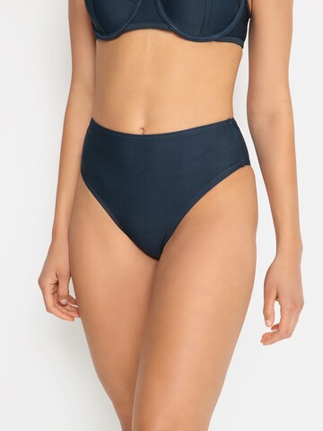 LSCN by LASCANA Bikinibroek 'Gina' in Blauw: voorkant