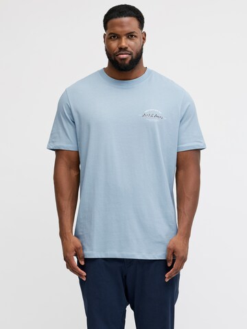 Jack & Jones Plus T-Shirt in Blau: Vorderseite