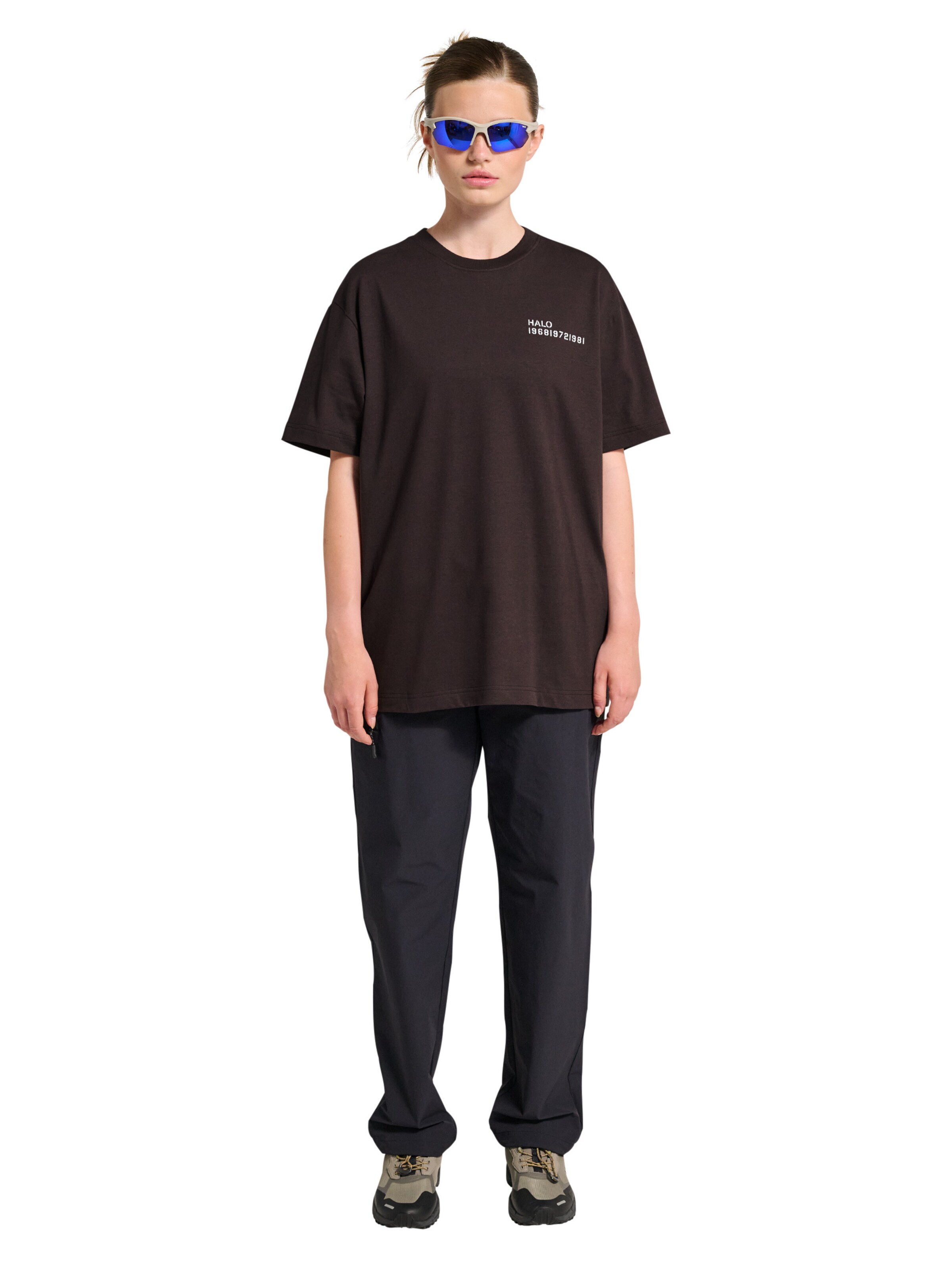 HALO T-Shirt in Braun