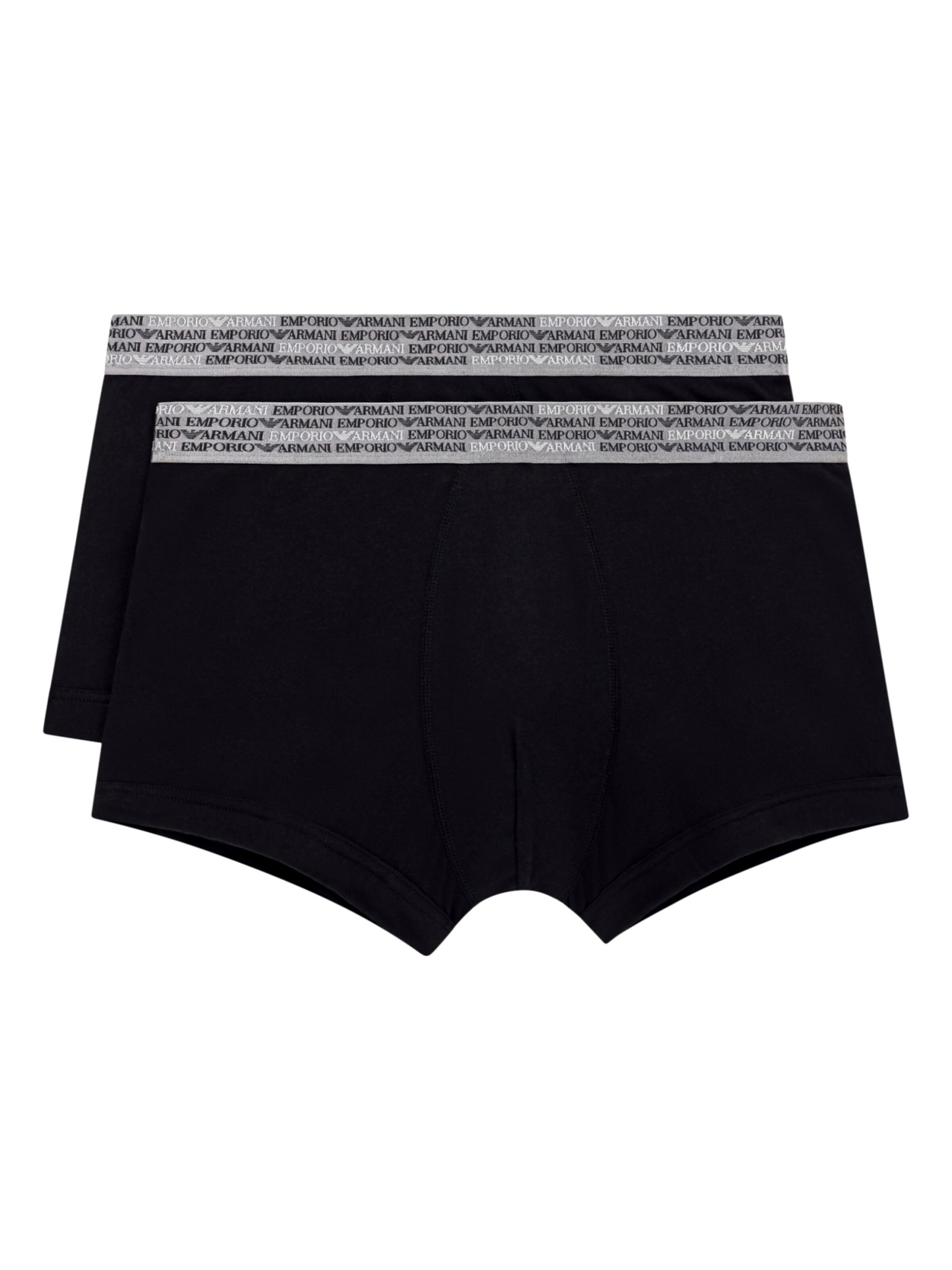 Boxers Emporio Armani en noir : devant