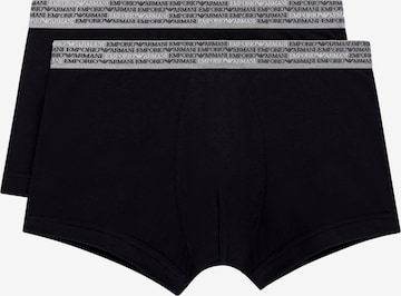 Boxer di Emporio Armani in nero: frontale
