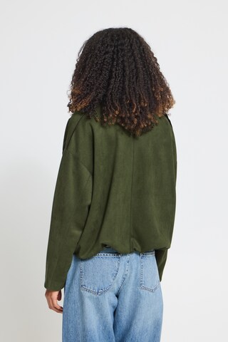 ICHI Between-season jacket in Green