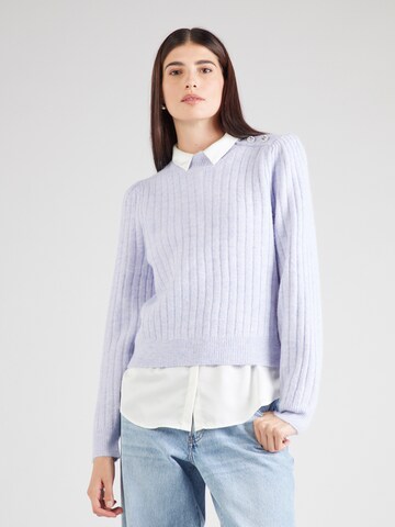 VERO MODA Sweater 'VMELYA' in Purple: front