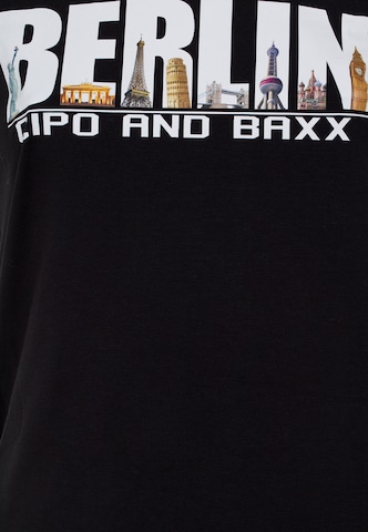 CIPO & BAXX Shirt in Zwart