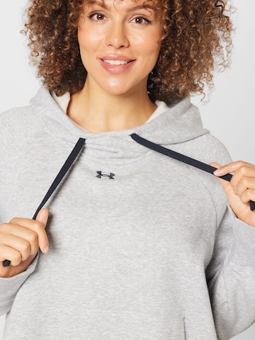 UNDER ARMOUR Sportief sweatshirt 'Rival' in Grijs