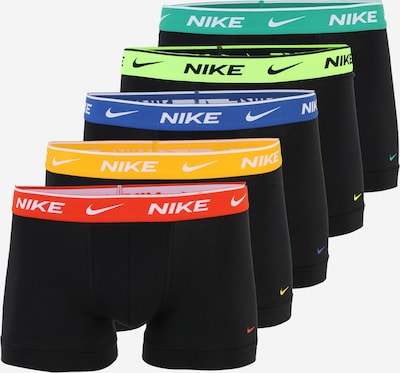 NIKE Underwear Bokserishortsit värissä tummansininen / mandariini / punainen / musta, Tuotenäkymä